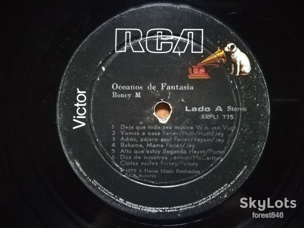 Boney M.-Oceans of fantasy  (1)-VG+, RCA - фото фото фото 2