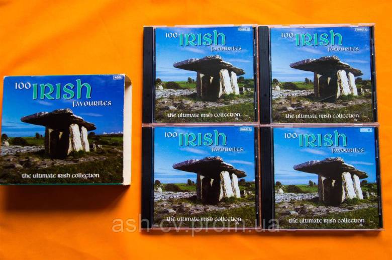 Музичний диск CD. 100 IRISH Favourites (4cd) - фото фото фото 0