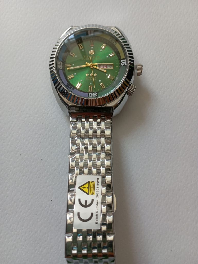 Стильний чоловічий годинник Hemsut Fensir Green Dial - фото фото фото 2