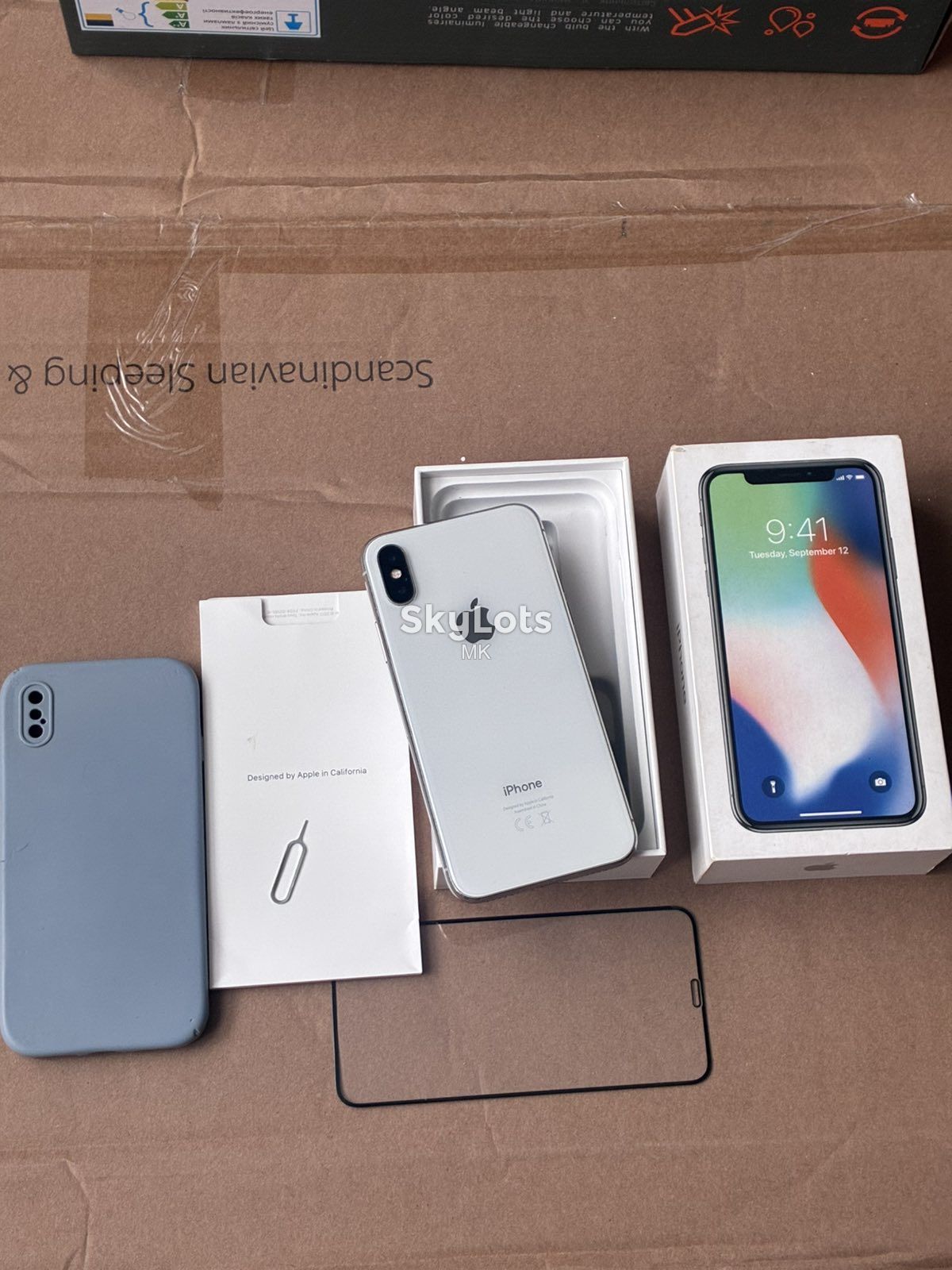 Apple iPhone X 64Gb Neverlock   Аккумулятор 92% - фото фото фото 2