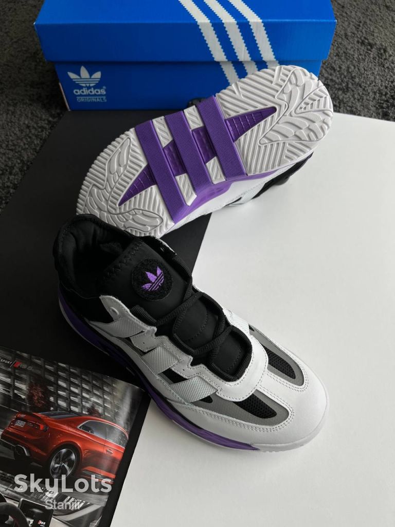 Adidas Originals Niteball HD White Purple - фото фото фото 4
