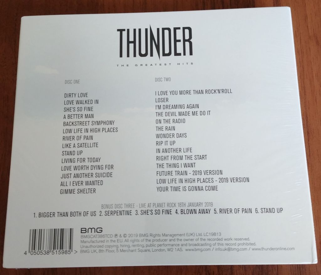 Thunder ‎– The Greatest Hits - фото фото фото 1