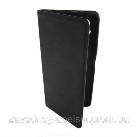 Чехол книжка Xiaomi Redmi 12 Кожаный (черный) - фото фото фото 0