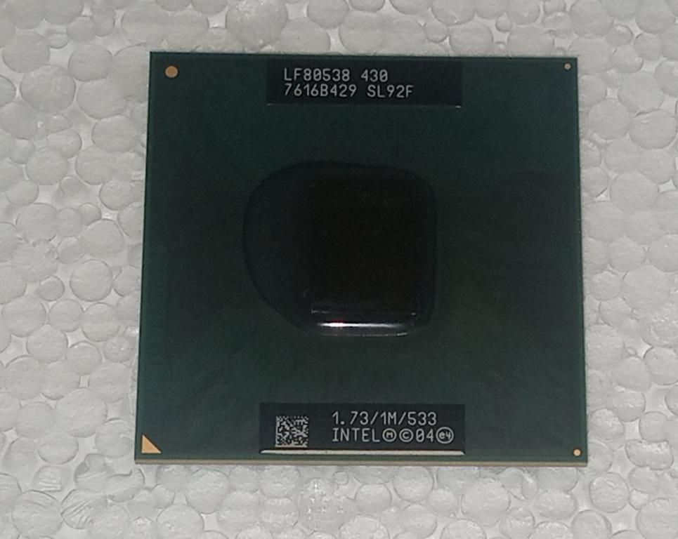 Процесор з ноутбука HP Compaq NX6310 Intel Celeron M 430 1.733GHz SL92F - фото фото фото 0