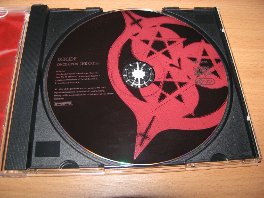 DEICIDE - Once Upon The Cross     (1995 Roadrunner 1st press) - фото фото фото 2