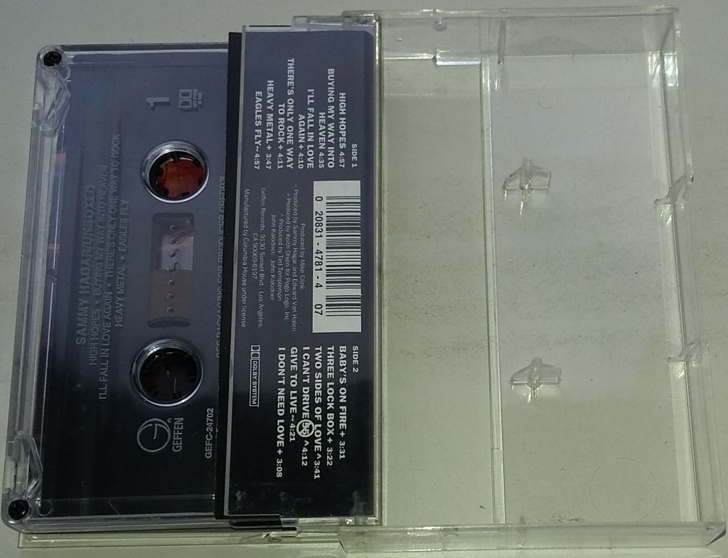 SAMMY HAGAR Unboxed. Cassette    (US) - фото фото фото 1