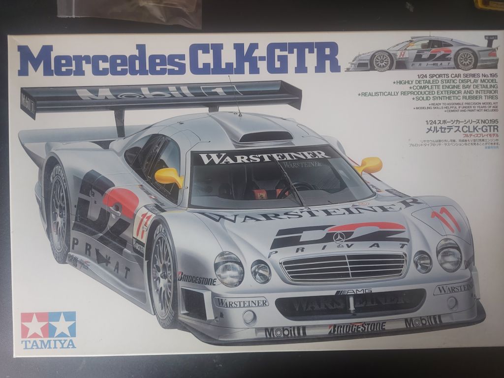 Mercedes CLK-GTR 1/24 Tamiya - фото фото фото 0