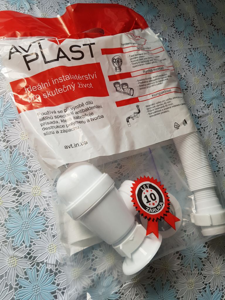 Сифон для умывальника AVT PLAST T050 - фото фото фото 5