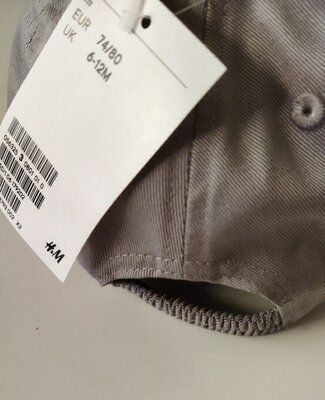 Кепка для хлопчика акула H&amp;M 74-80 - фото фото фото 2