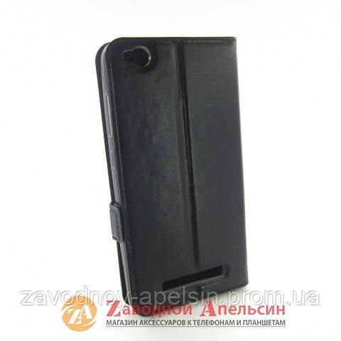 Чехол книжка Xiaomi Redmi 3 4A Smart Case (черный) - фото фото фото 1