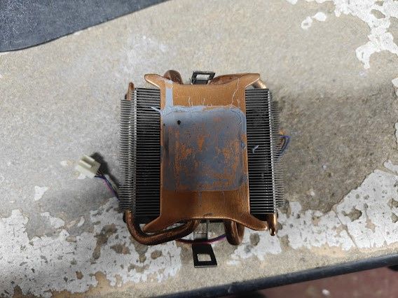 Процессорный медный куллер socket 370, AM2, AM3, AM4 № 260805101 - фото фото фото 2