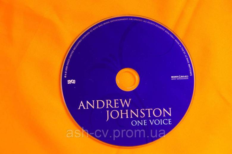 Музичний диск CD. ANDREW JOHNSTON - One voice - фото фото фото 0