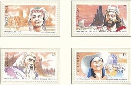 Бельгия Опера Кино Викинг Флот 1997 MNH - фото фото фото 0