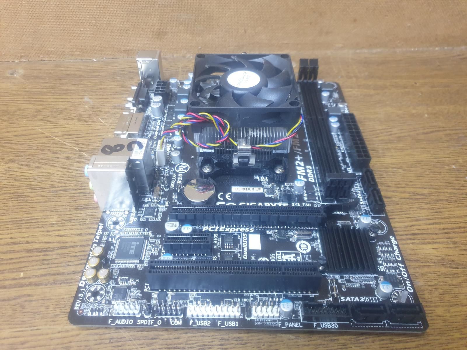T50 Gigabyte GA-F2A78M-HD2 + AMD A6-5400K + Охолодження C8 - фото фото фото 0
