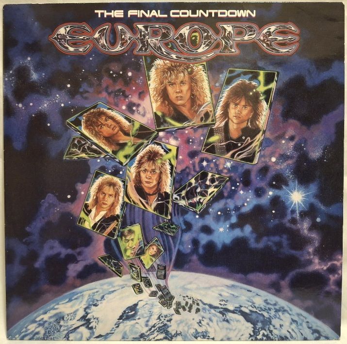 Europe - The Final Countdown - 1986.  (LP). 12. Vinyl. Пластинка. Holland. - фото фото фото 0