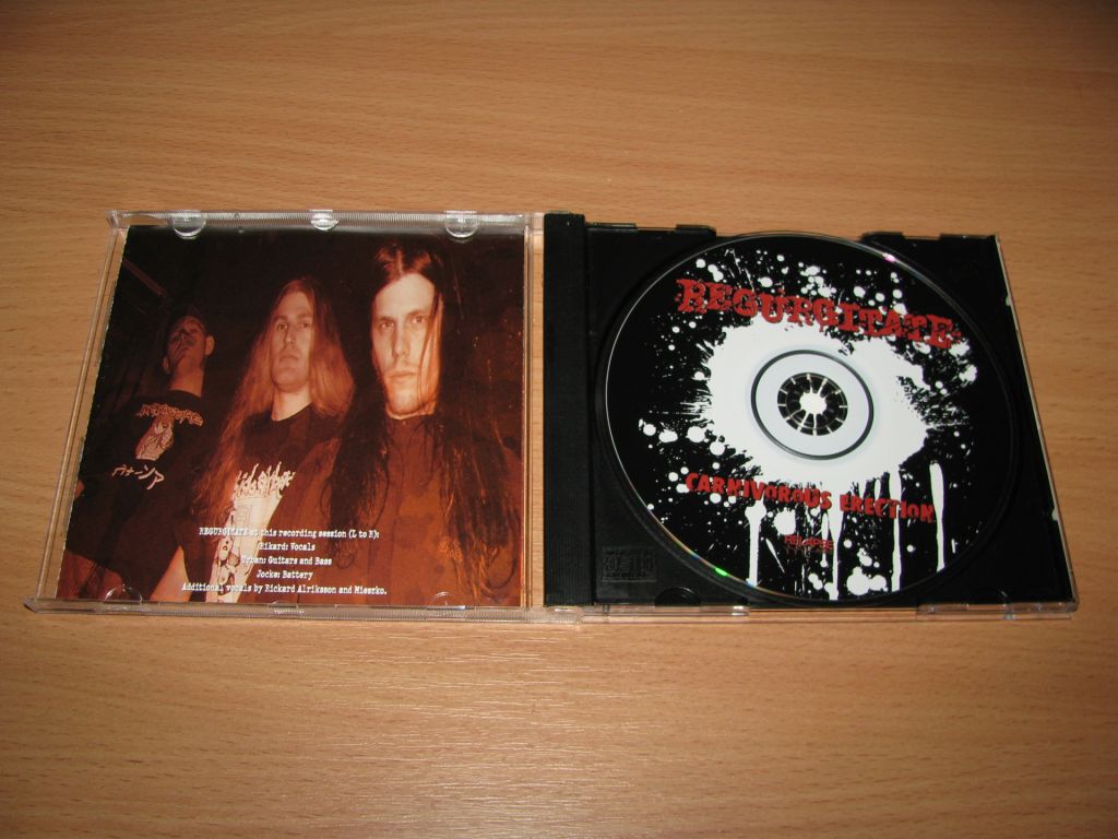 REGURGITATE - Carnivorous Erection  (2000 Relapse 1st press,USA) - фото фото фото 1