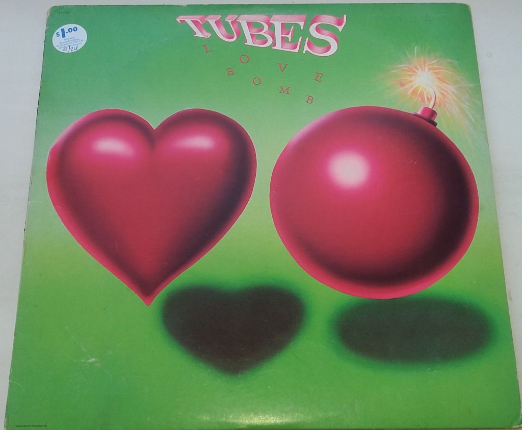 TUBES Love Bomb LP  EX-/VG++ - фото фото фото 0