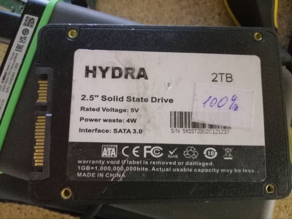 SSD 2TB 2.5 Sata - фото фото фото 0