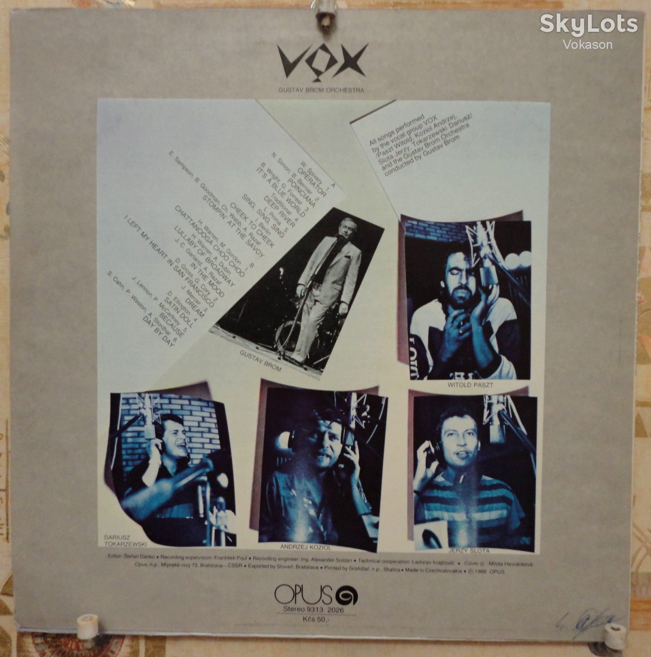 VOX &amp; Gustav Brom Orchestra - Sing Sing Sing  NM+/Mint - фото фото фото 1