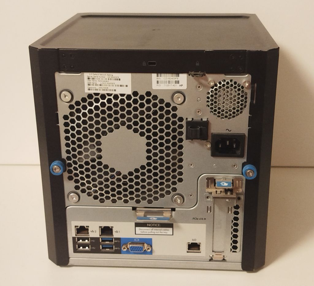 HP Proliant MicroServer Gen8, Xeon E3-1260L 4*2.4Ghz, 16 GB Memory, NO HDD - фото фото фото 2