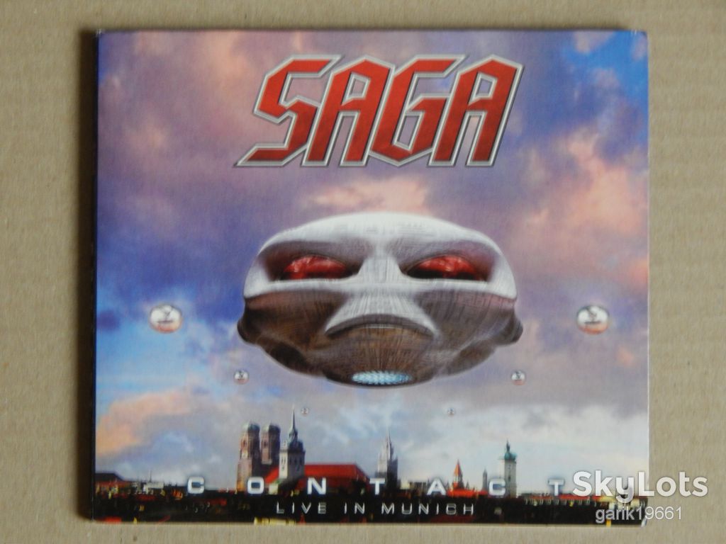 Saga ‎– Contact - Live In Munich ( DVD, Unofficial Release, Digipak) - фото фото фото 0