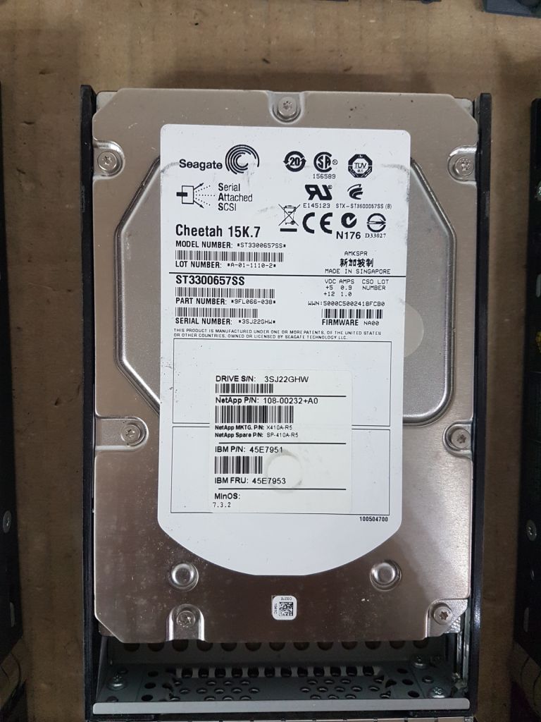 Диски HDD 3.5" SAS 300gb ST3300657SS, 6шт одним лотом,  від 1грн      (№033) - фото фото фото 5