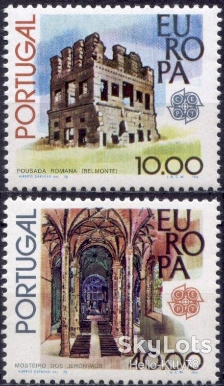 Португалия 1978 Европа СЕРТ Mi 1403-1404 MNH - фото фото фото 0