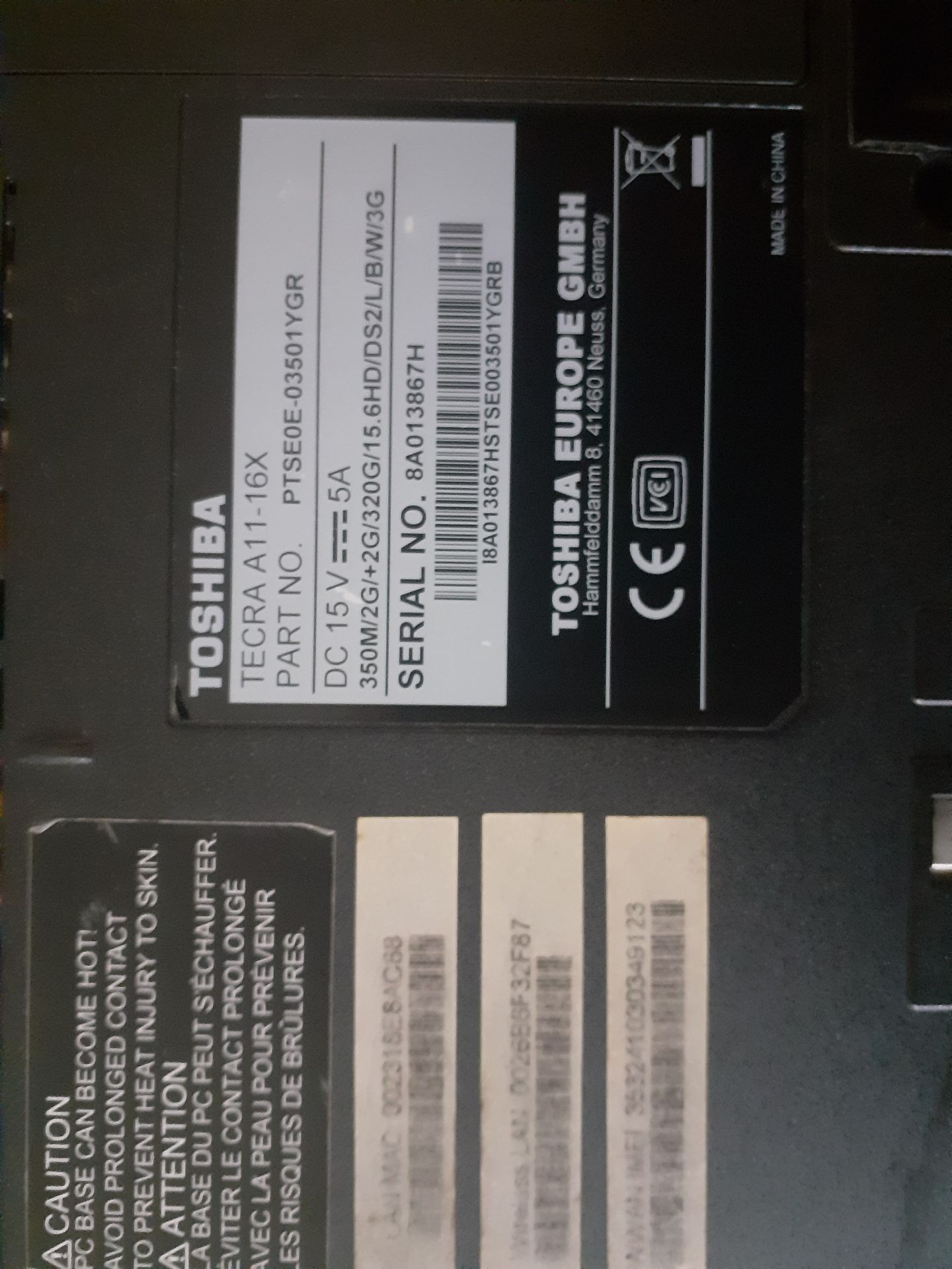 Ноутбук Toshiba Tecra A11 / 15.6" - фото фото фото 4