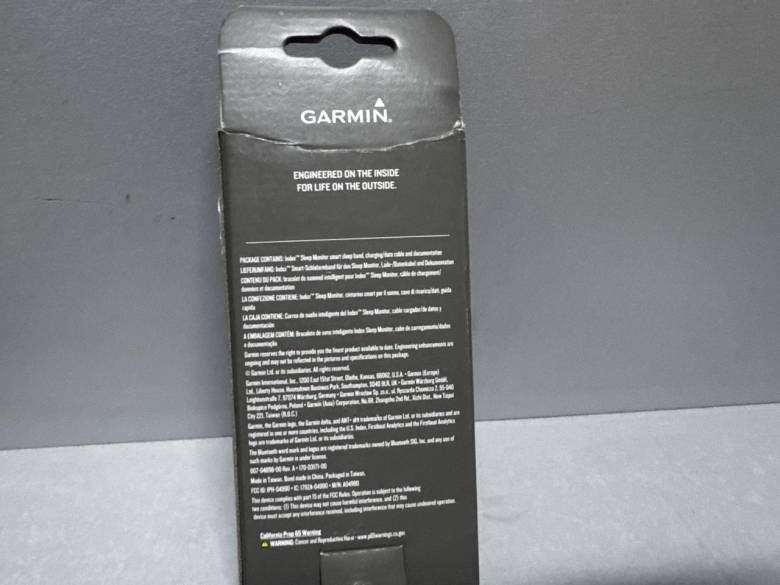 Фитнес-браслет Garmin Index Sleep Monitor L/XL (010-03024-00) Новый! - фото фото фото 1