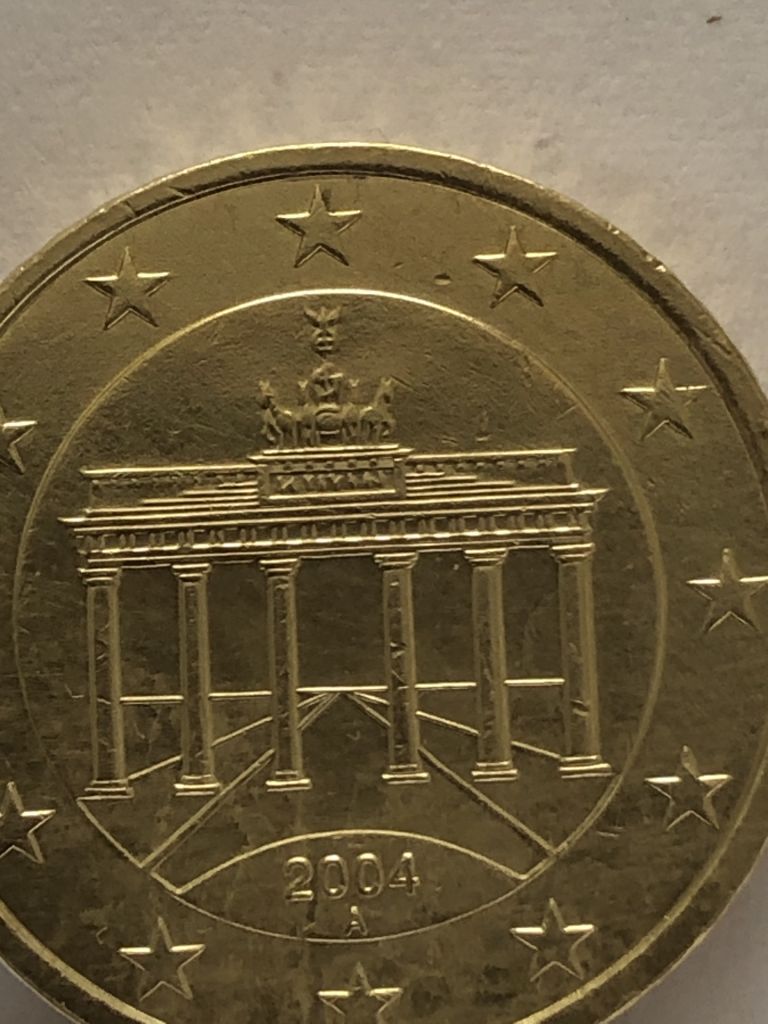 Німеччина 50 євроцентів, 2004 рік. А. Берлін. - фото фото фото 3