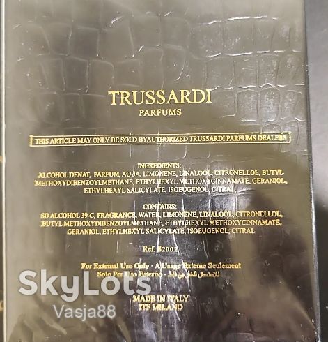 Trussardi Uomo чоловічі 100 мл БЕЗКОШТОВНА ДОСТАВКА НП - фото фото фото 2