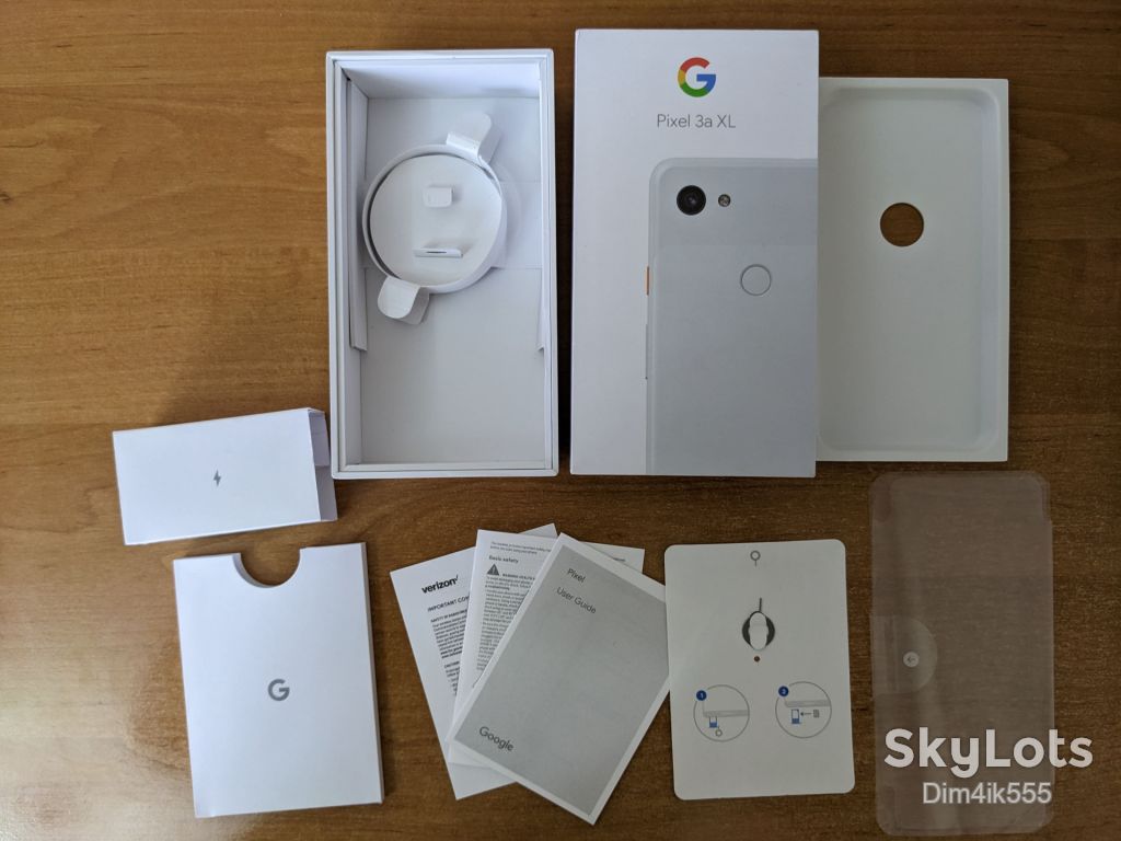 Оригинальная коробка от Google Pixel 3a XL - фото фото фото 3