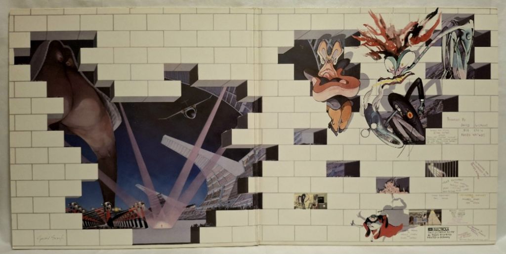 Pink Floyd - The Wall - 1979.  (2LP). 12. Vinyl. Пластинки. Germany. - фото фото фото 1
