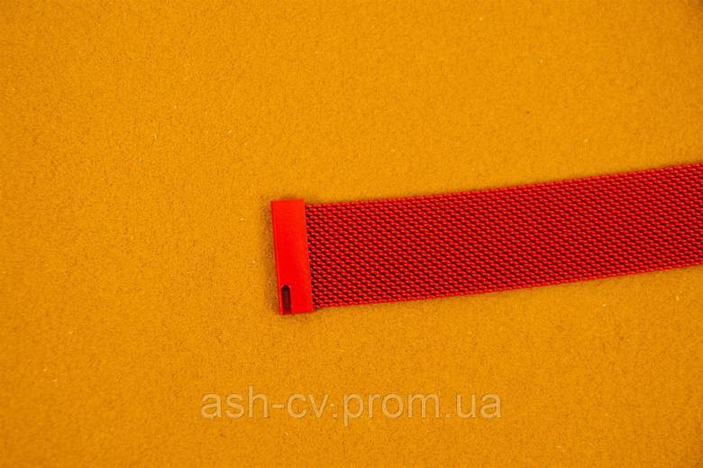 Ремешок, для, часов, металлический, 20 мм, Premium, Metal, Red - фото фото фото 4