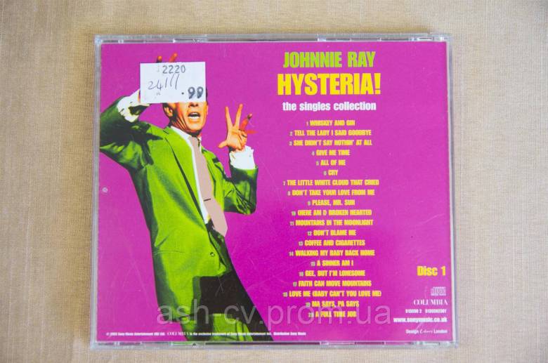 Музичний диск CD. JOHNNIE RAY d1 - фото фото фото 2
