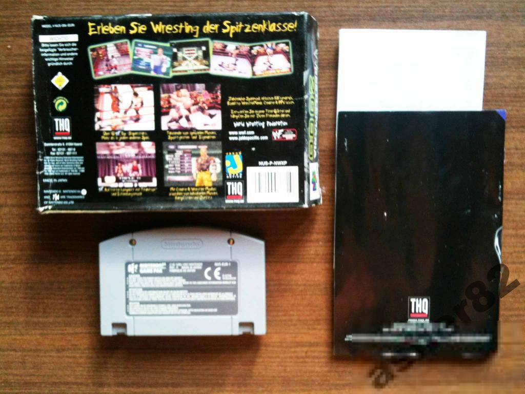 Игра на Nintendo 64 "WWF Wrestlemania 2000"       (PAL) - фото фото фото 1