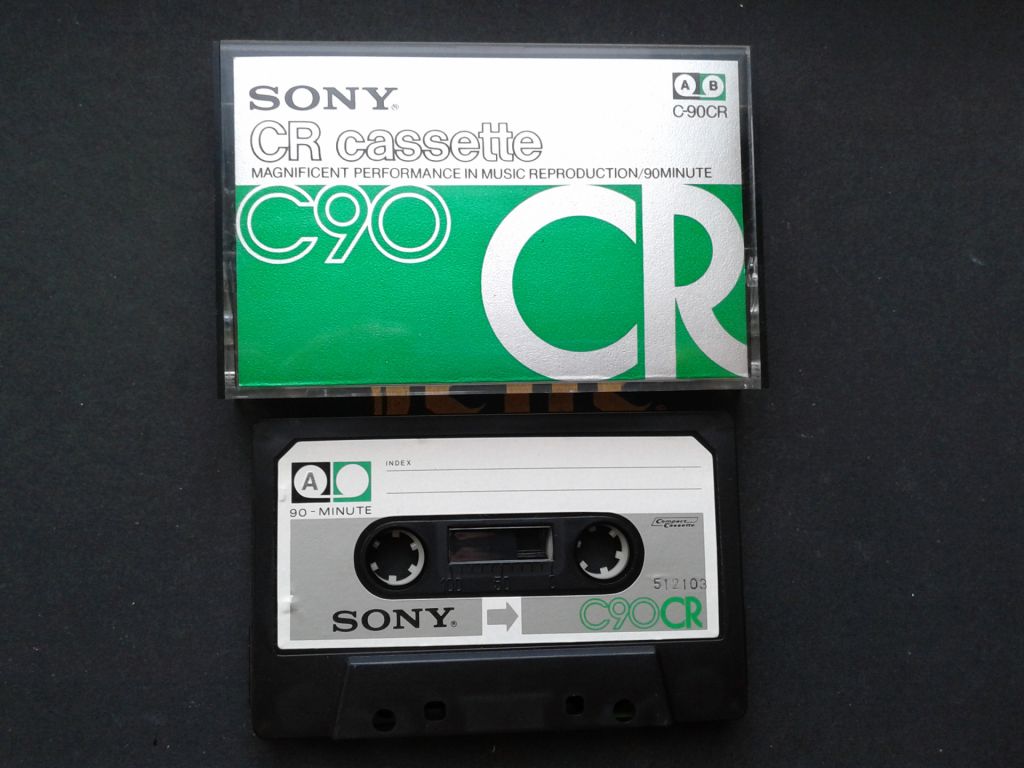 Аудиокассета Sony C90CR - фото фото фото 0