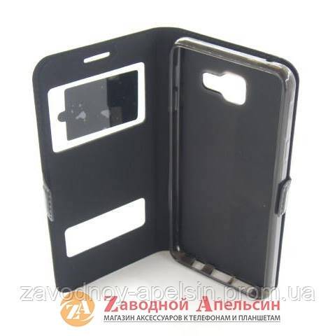 Чехол книжка Samsung A3 2016 A310 Smart Case black - фото фото фото 2