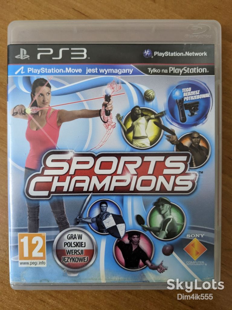 Диск с игрой Sports Champions для Sony PlayStation 3 - фото фото фото 0