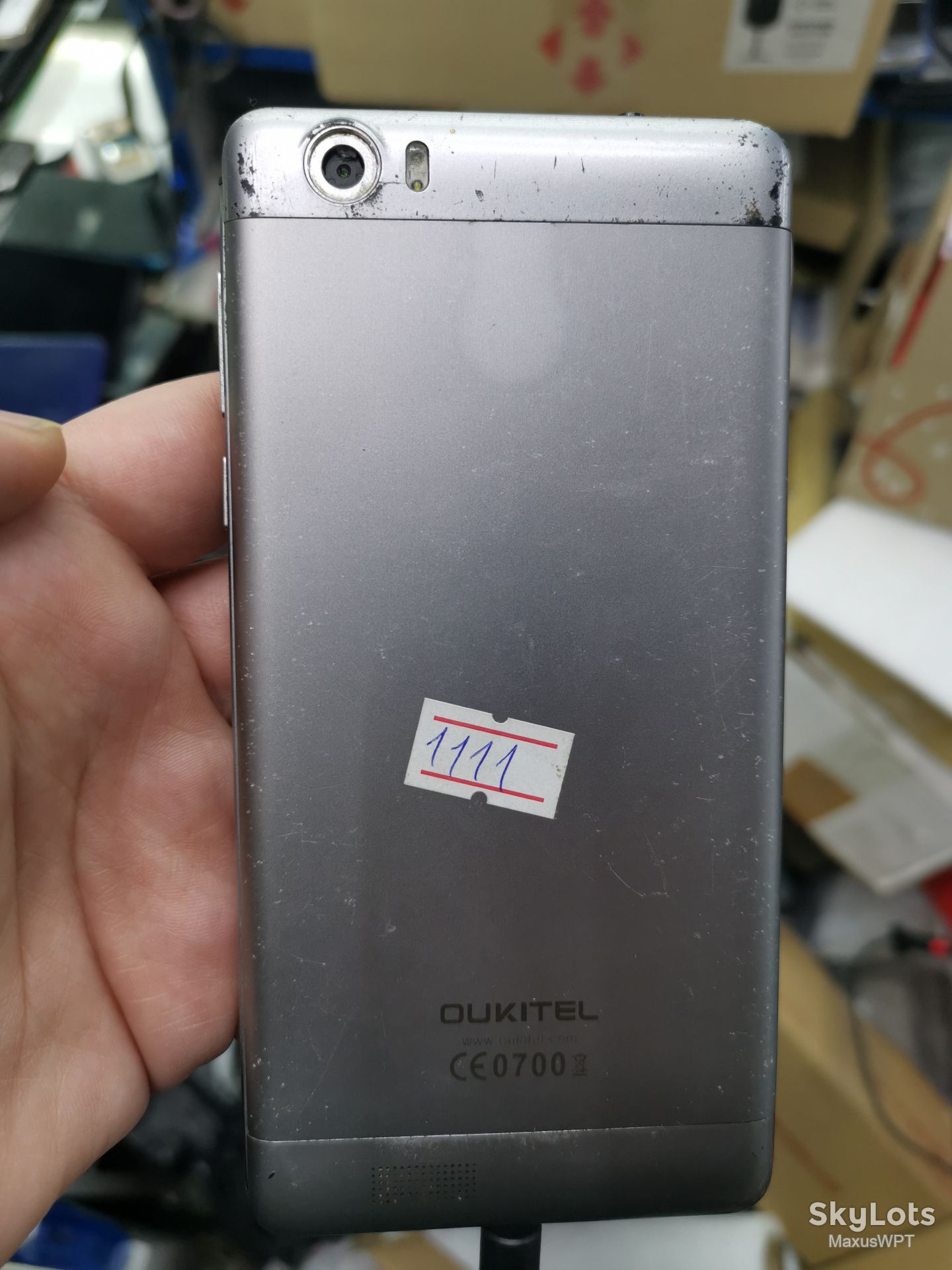 #122 Sklad oukitel K6009 6000 silver - фото фото фото 4
