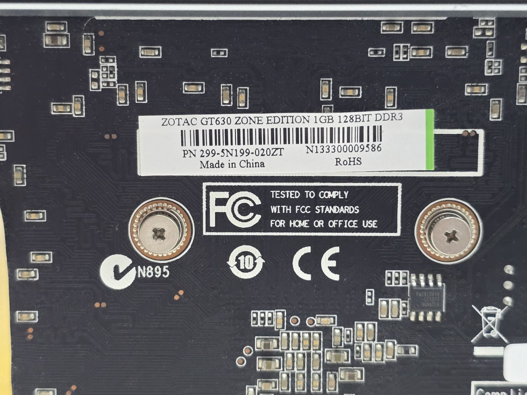 Відеокарта ZOTAC GeForce GT 630 1GB  (GDDR3,64 Bit,HDMI,PCI-Ex,Б/у) - фото фото фото 3