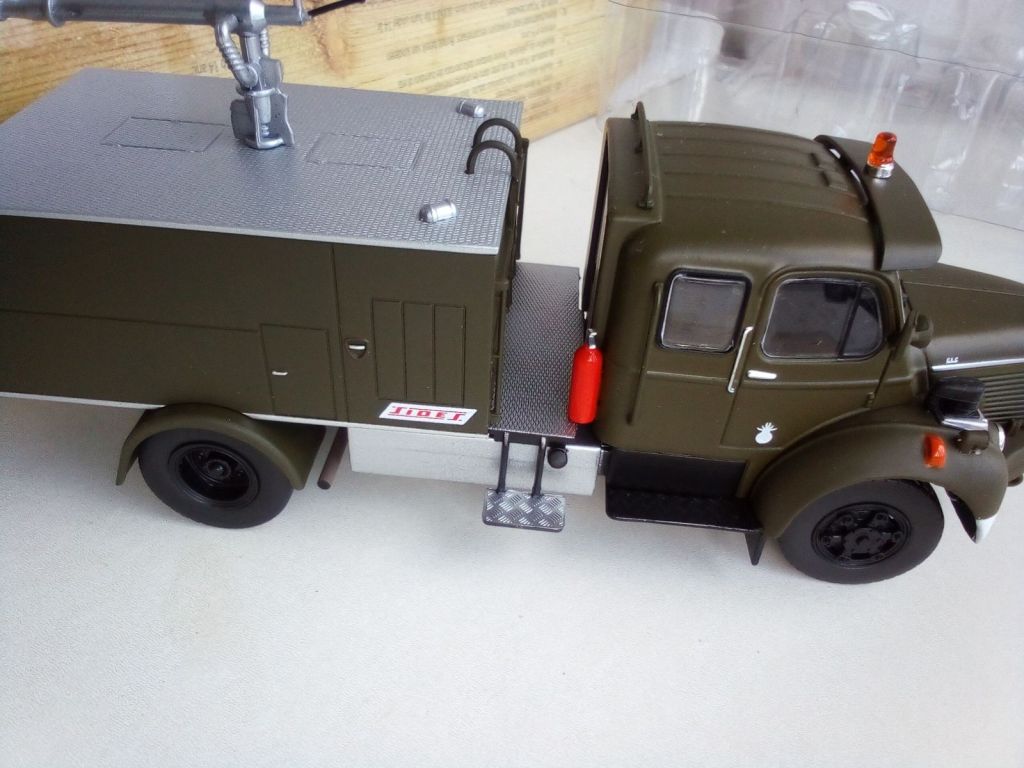 1:43 Berliet GLC 28 VMA VLE Sides Militaire by Direkt Collection fire - фото фото фото 1