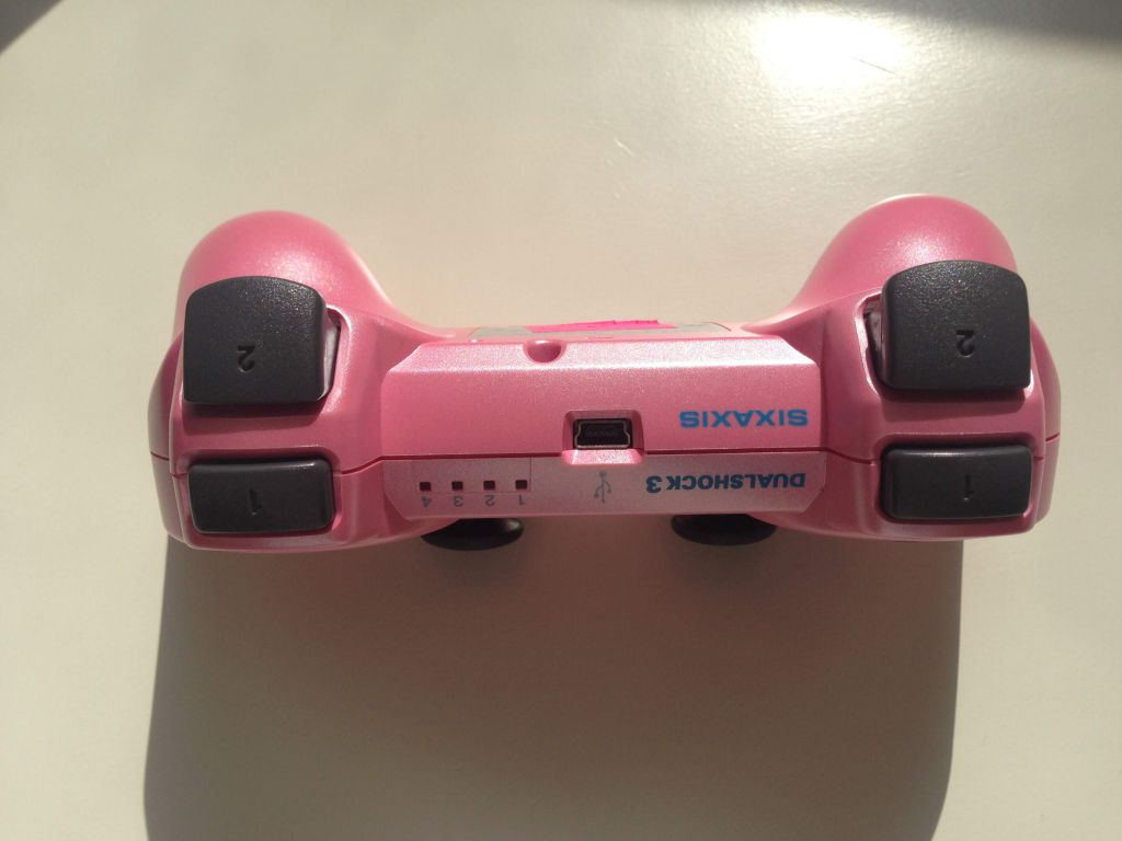 Sony PlayStation 3 DualShock Pink-Original - фото фото фото 5