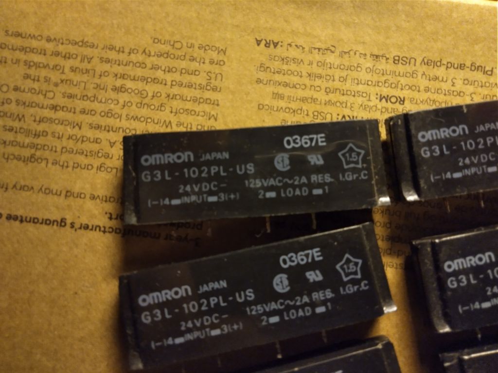 Твердотільне реле SSR OMRON  G3L-102PL-US       (Input: 24VDC  Load: 125V AC 2A) - фото фото фото 0