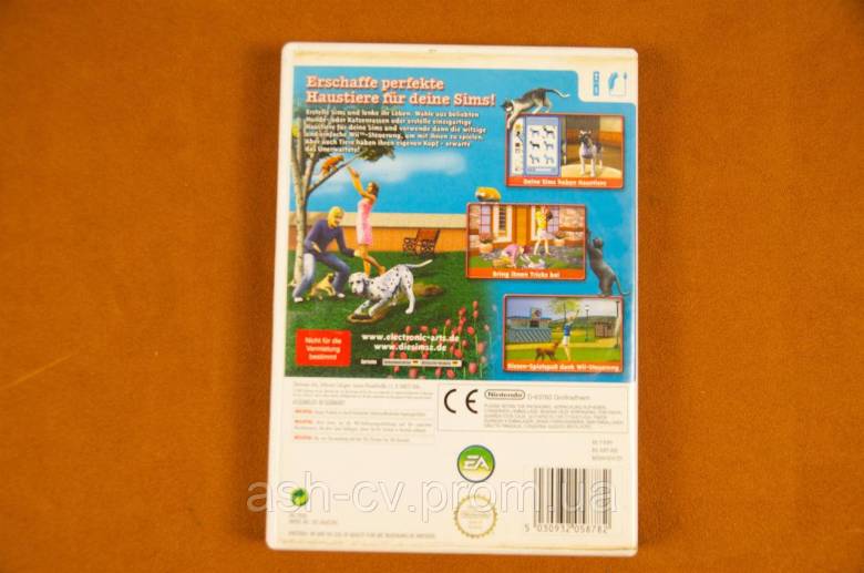 Диск, Nintendo, Wii, гра, Sims, 2 - фото фото фото 1