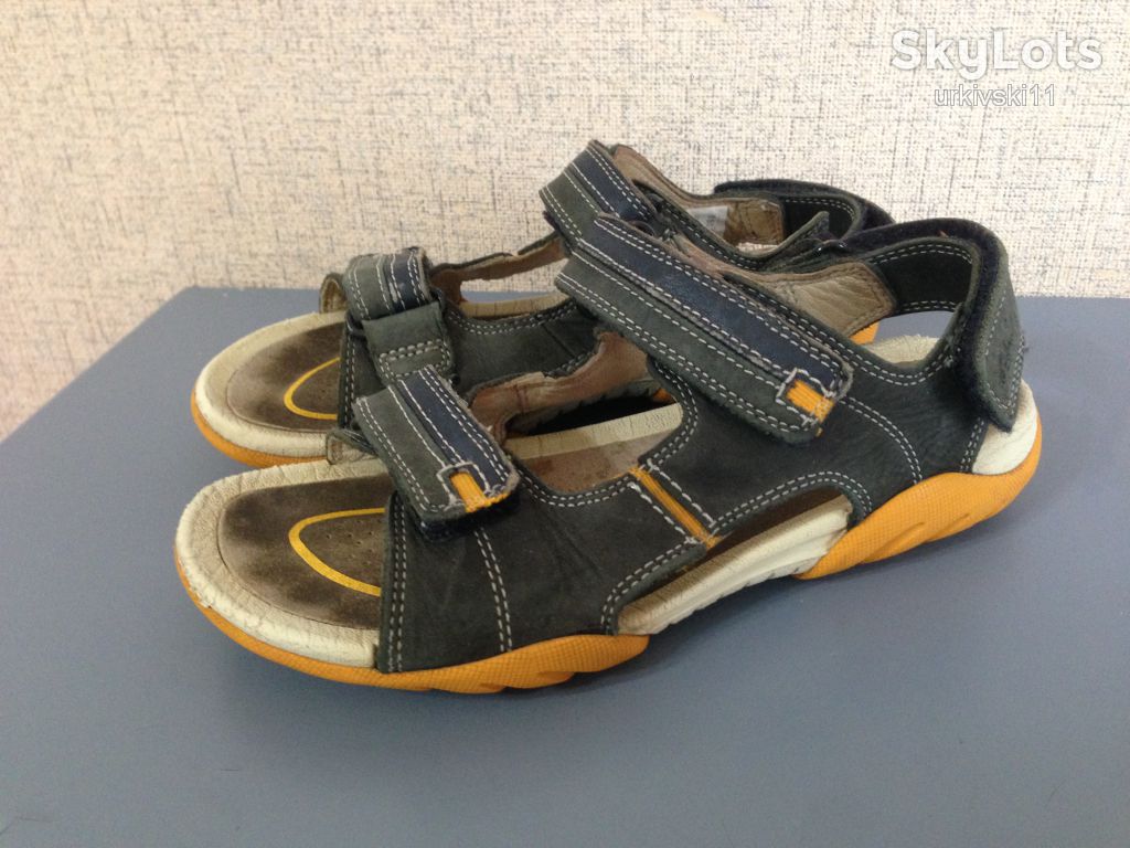 Босоножки для мальчика Clarks Air,р.32,нат.кожа,Вьетнам - фото фото фото 0