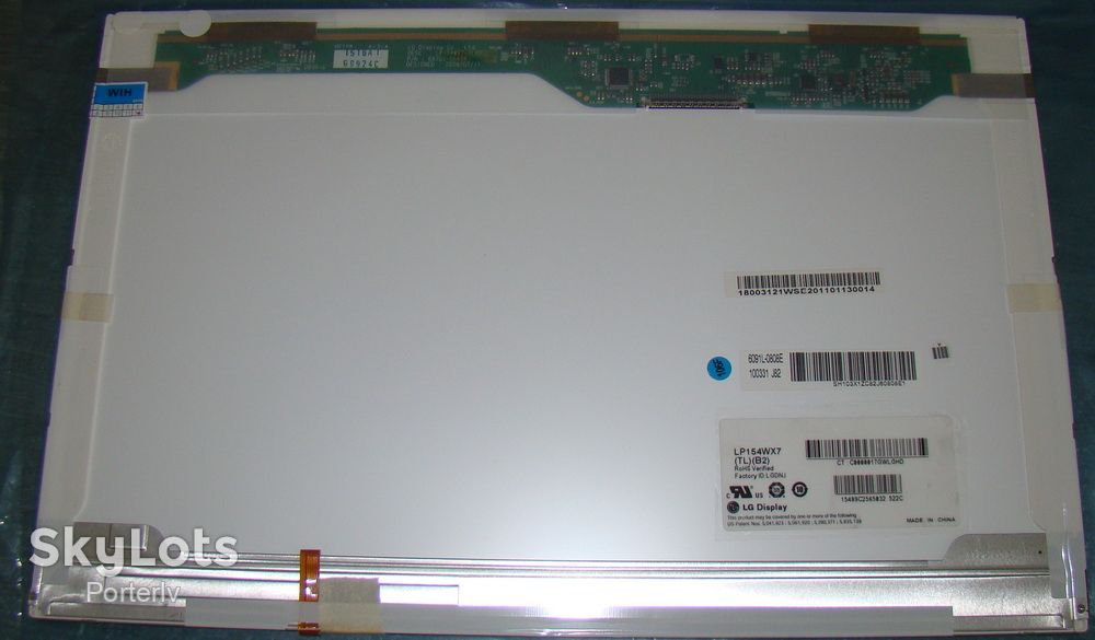 Матриця 15.4" LG LP154WX7  (TL)B2, LED підсвітка - фото фото фото 1