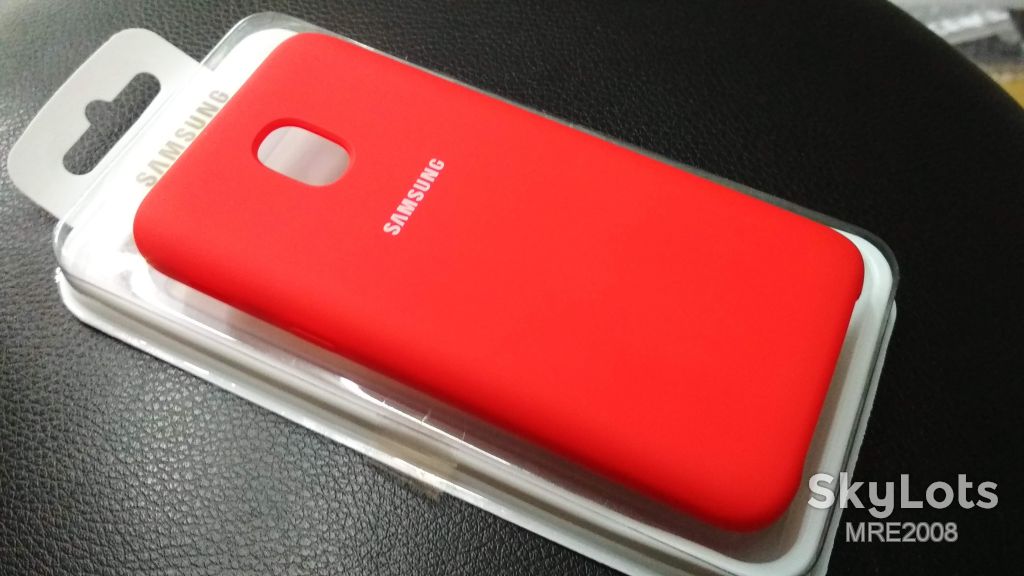 Чехол Silicone Cover для Samsung Galaxy J3 2018 red - фото фото фото 2