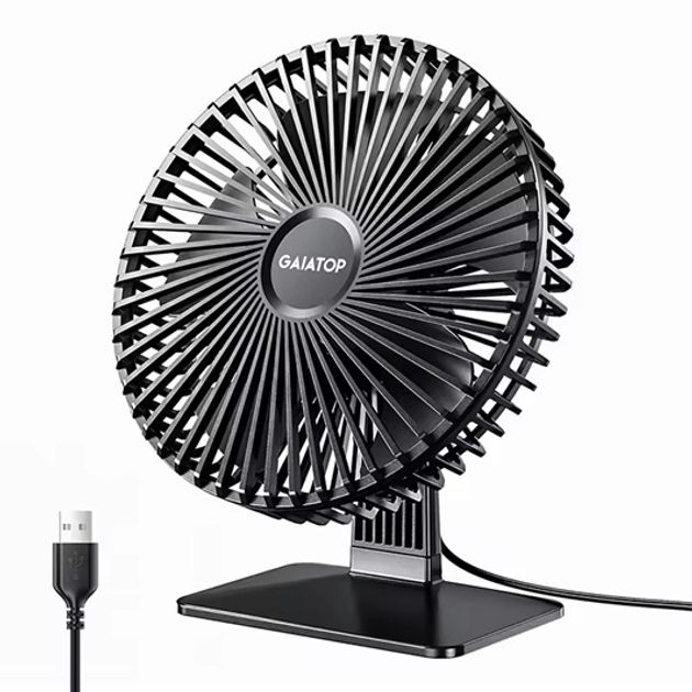 Мощный USB-вентилятор GAIATOP TF61, 13.5cm, 3 скорости, USB 5V 1m - фото фото фото 1