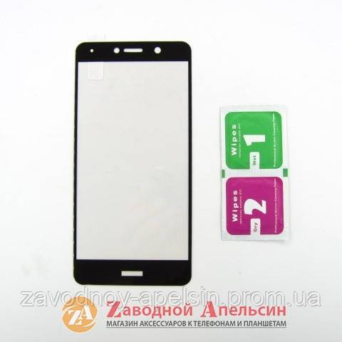 Защитное стекло Huawei Y7 2017 GLASS black - фото фото фото 0